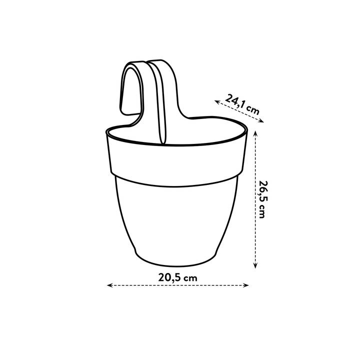 vibia campana easy hanger small poederroze